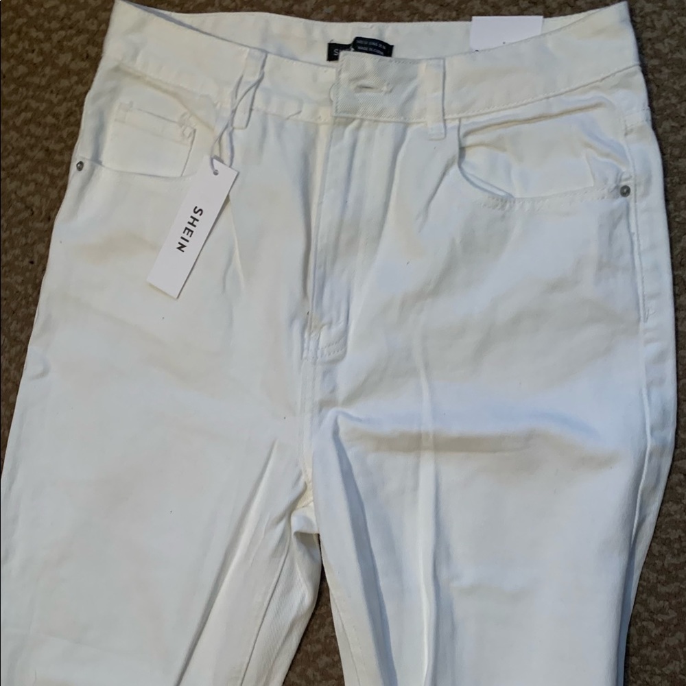SHEIN High waisted Vintage Straight Leg Jeans